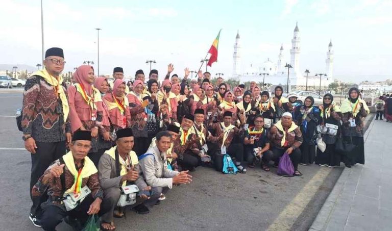 Jemaah Haji Bintan Sehat Walafiat, Besok Bergerak ke Makkah