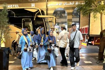 Jemaah Haji Kloter 4 Embarkasi Palembang Menginap di Hotel Aston Internasional