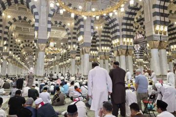 Jemaah Haji Indonesia Nilai Layanan Akomodasi dan Konsumsi di Madinah Memuaskan