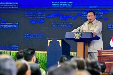 Prabowo Subianto Beri Arahan di KPPD Ketua DPRD se-Indonesia, Tekankan Kepemimpinan Daerah untuk Indonesia Emas 2045