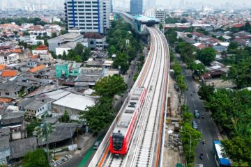 Pembangunan LRT Jakarta Fase 1B Tembus 92 Persen, Jakpro Klaim Zero Accident