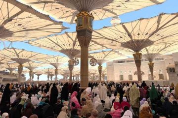 Pintu 310 Masjid Nabawi Spot Favorit Jemaah Haji