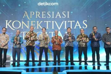 TelkomGroup Borong Tiga Penghargaan Ajang Apresiasi Konektivitas Digital 2026