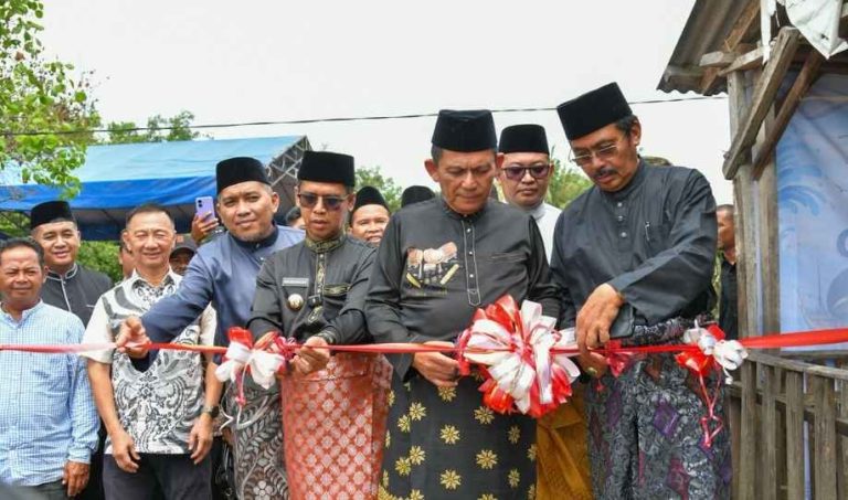 Gubernur Ansar Resmikan Tambatan Perahu Nelayan Teluk Umah, Komitmen Perkuat Sektor Perikanan dan Kesejahteraan Nelayan