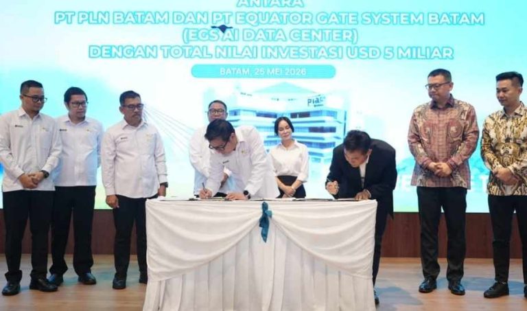 PLN Batam dan Equator Gate System Perkuat Ekosistem Digital melalui Pembangunan Data Center di Batam