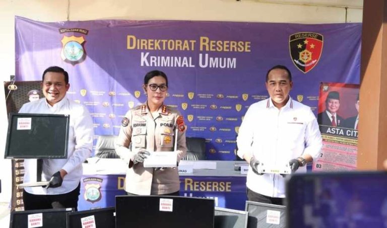 Polda Kepri Ungkap Praktik Judi Online di Batam, Puluhan Ribu Akun Dikelola Otomatis