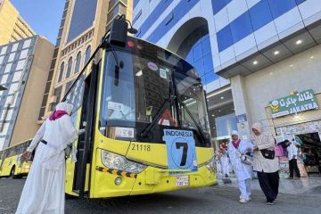 Bus Shalawat Tempuh Sekitar 20 Menit dari Aziziyah ke Masjidil Haram