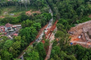 Perbaikan Jalan Hotel Vista Rampung, Akses Kembali Normal