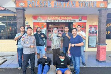Polsek Bintan Timur Tangkap Dua Pelaku Pencurian di Sei Enam