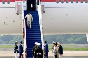 Prabowo Tiba di Jakarta Usai Kunjungan Kenegaraan ke Prancis