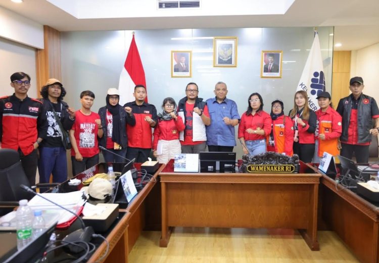 Terima Aspirasi KPBI, Kemnaker Siapkan Tindak Lanjut Aduan PHK dan Pelindungan Pekerja