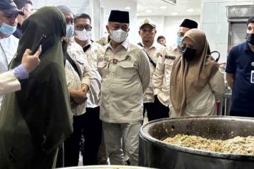 Sidak Dapur Katering Haji, Irjen Kemenhaj Minta Ketepatan Kualita dan Distribusi dan Kualitas