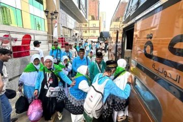 Kepulangan Jemaah dari Makkah Berakhir, Layanan Haji Terfokus di Madinah