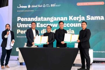 Tiga PPIU Gandeng BSI Terapkan Escrow Account untuk Lindungi Dana Jemaah Umrah
