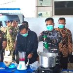 Lanal TBK Musnahkan Sabu dan Ekstasi Hasil Penindakan di Perairan Pulau Takong Hiu