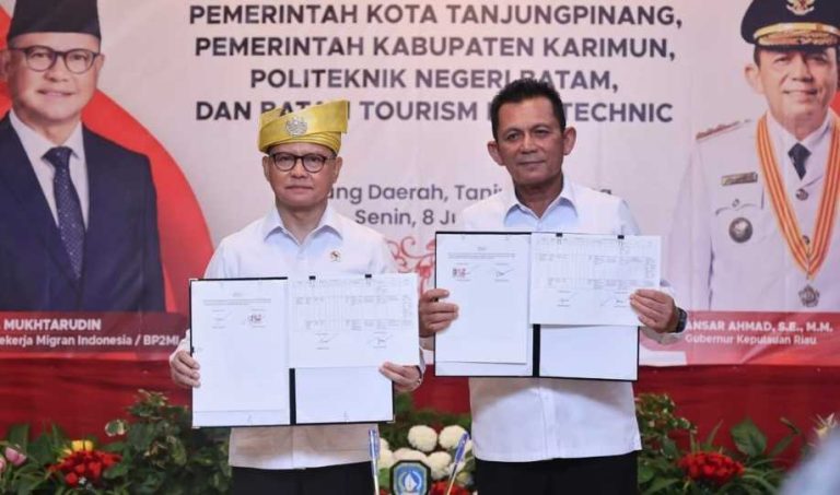 Pemprov Kepri Gandeng Kementerian P2MI dan Kampus Vokasi Kembangkan Ekosistem Pekerja Migran