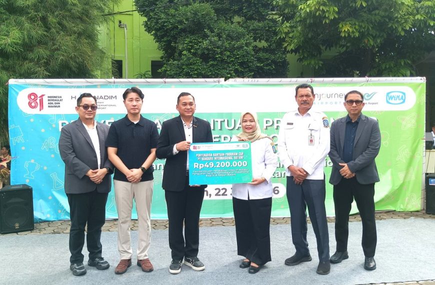 PT Bandara Internasional Batam Salurkan Bantuan Peralatan Keterampilan untuk SLB&hellip;