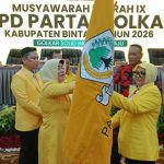 Peserta Musda Aklamasi Pilih Fiven Sumanti Pimpin DPD Golkar Bintan Periode 2025-2030