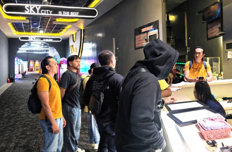 Gelper Sky City di SNL Food Tanjunguma Dirazia Polsek Lubuk Baja