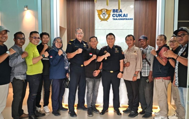 Jajaran Bea Cukai dan PWI Tanjungpinang Perkuat Sinergi Informasi Publik