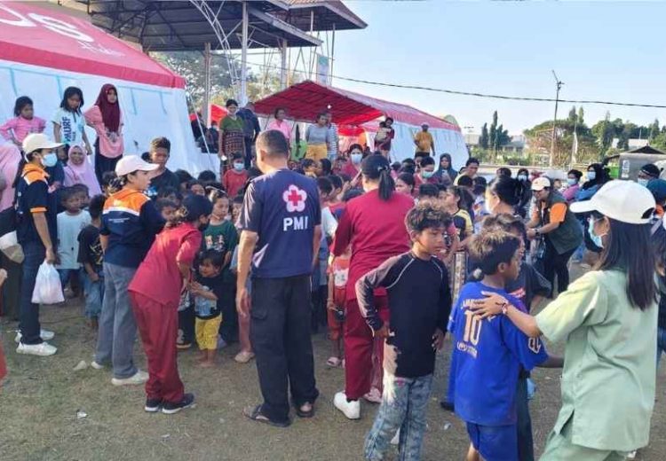 Yayasan OT Peduli Salurkan Bantuan untuk Warga Terdampak Gempa Nagekeo NTT
