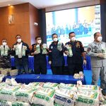 Kodaeral IV, BNN, BC dan Bareskrim Polri Tangkap 1,3 Ton Ketamin Senilai Rp 2 Triliun di Perairan Kepri
