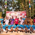 Turnamen Voli Piala Kabid Propam Polda Kepri Meriahkan HUT Ke-81 RI di Kampung Tengah