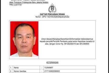 Bareskrim Tetapkan Yuwanky DPO Kasus TPPU Perdagangan Narkotika di Batam