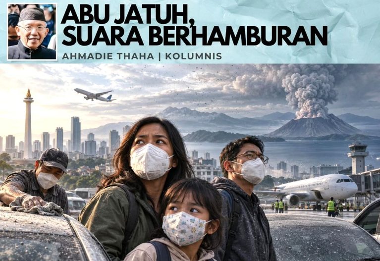 Abu Jatuh, Suara Berhamburan