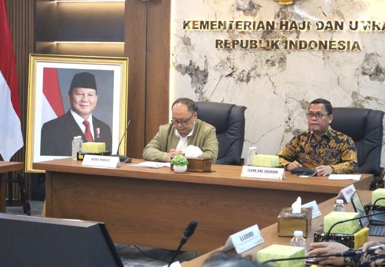 Buka Entry Meeting BPK, Sekjen Kemenhaj Instruksikan Jajaran Kooperatif dan Transparan