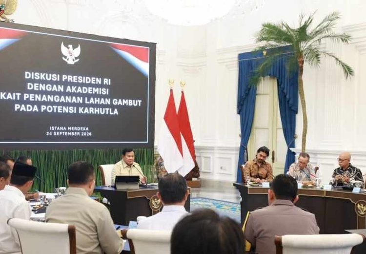 Cegah Karhutla Berulang, Prabowo Bentuk Badan Pengelola Gambut dan Mangrove Nasional