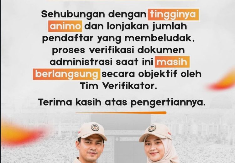 Verifikasi Seleksi PPIH 2027 Tetap Berjalan, CAT Dilaksanakan Dua Gelombang