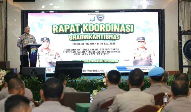 Kapolda Kepri Minta Bhabinkamtibmas Perkuat Deteksi Dini Gangguan Kamtibmas