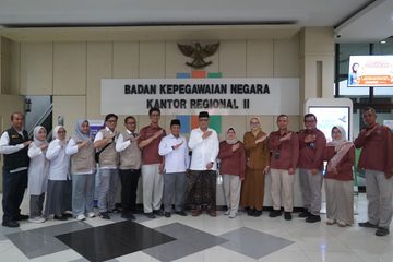 Tinjau CAT PPIH Kesehatan di Surabaya, Menhaj Ungkap Terobosan Pelibatan BKN