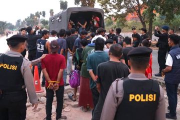 Polda Kepri Amankan 114 Orang dalam Operasi KRYD di Kampung Madani Batam