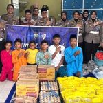 Sempena HUT Lalu Lintas Bhayangkara ke-71, Ditlantas Polda Kepri Gelar Kegiatan Sosial