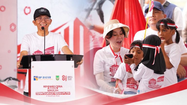 Groundbreaking Sekolah Terintegrasi Merah Putih di Rempang: Investasi SDM Unggul, Bangun Mimpi Anak Indonesia