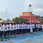 Hadapi Kabut Asap dan Kekeringan, Pemkab Lingga Gelar Sholat Taubat dan Istighosah.