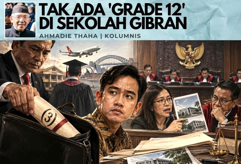 Tak Ada ‘Grade 12’ di Sekolah Gibran