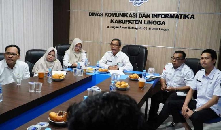 Pemkab Lingga Ikuti Sosialisasi Pembentukan Komponen Cadangan bagi ASN