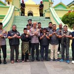 Kapolda Kepri Suhendri Bersua Tim Ekspedisi PWI Kepri di Pulau Penyengat
