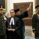 Prabowo Lantik Tandyo Budi Revita sebagai KSAD, Gantikan Jenderal Maruli Simanjuntak