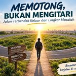 Jalan Terpendek Keluar dari Lingkar Masalah adalah Memotong, Bukan Mengitari