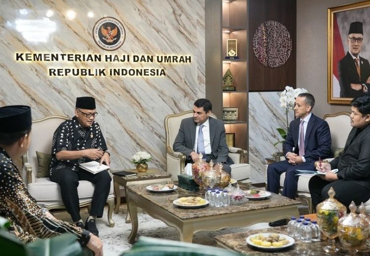 Terima Kunjungan Dubes Yordania, Menhaj Bahas Peluang Wisata Jemaah Haji dan Umrah Indonesia
