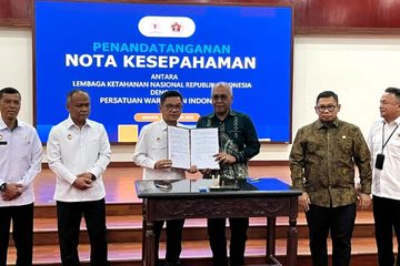 PWI-Lemhannas Teken MoU Perkuat Sinergi Menjaga Ketahanan Nasional