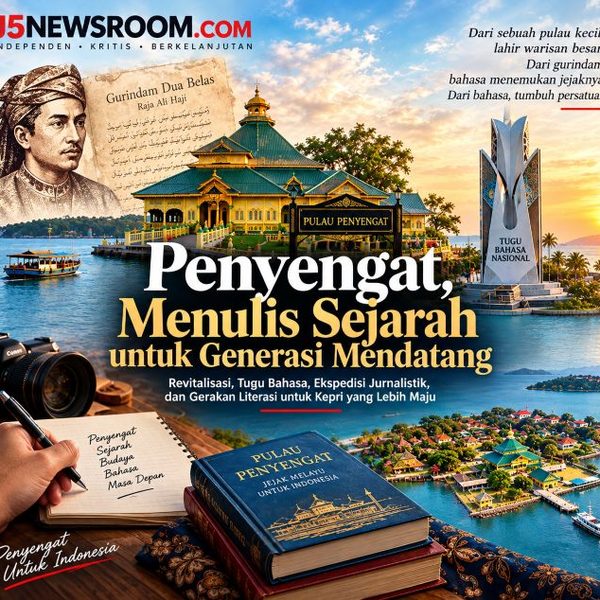 Tajuk J5NEWSROOM.COM: Menulis Penyengat untuk Generasi Mendatang