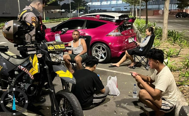 Pastikan Batam Aman, Polda Kepri Gelar Patroli Malam