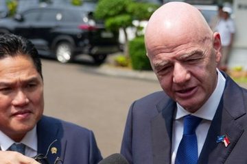 Presiden FIFA Bertemu Prabowo di Istana, Bahas Perkembangan Sepak Bola Indonesia