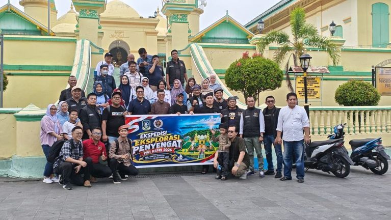Telusuri Jejak Peradaban Melayu, PWI Kepri Sukses Laksanakan Ekspedisi Pulau Penyengat 2026