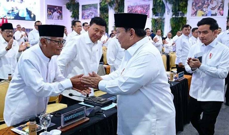 Pimpin Sidang Kabinet Dua Tahun Pemerintahan, Prabowo Tekankan Ketahanan Pangan dan Energi